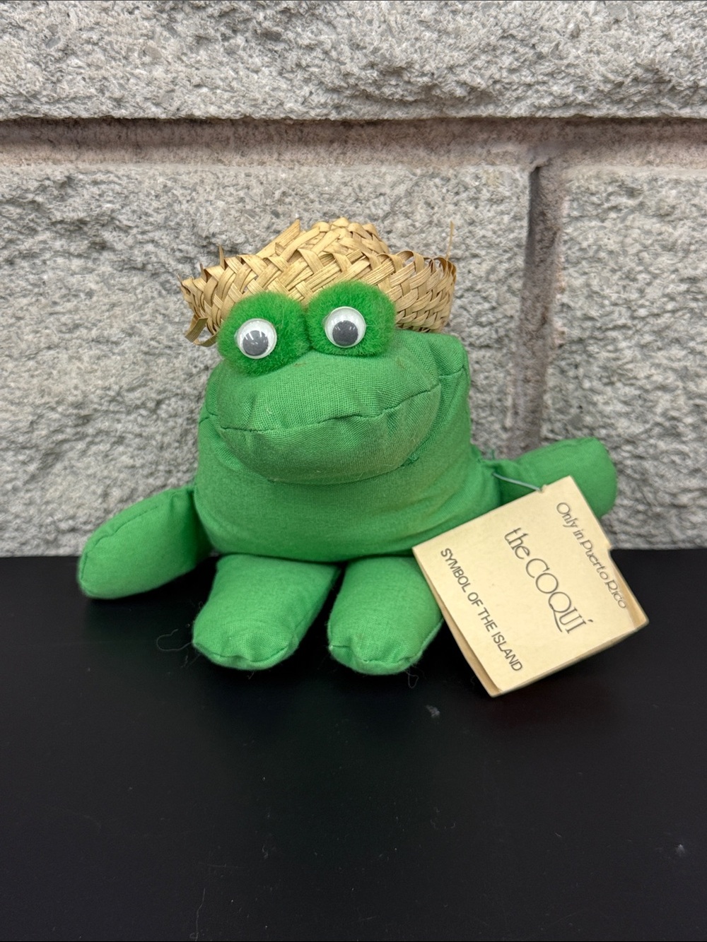 The Coqui handcrafted by Pala plush made in Puerto Rico